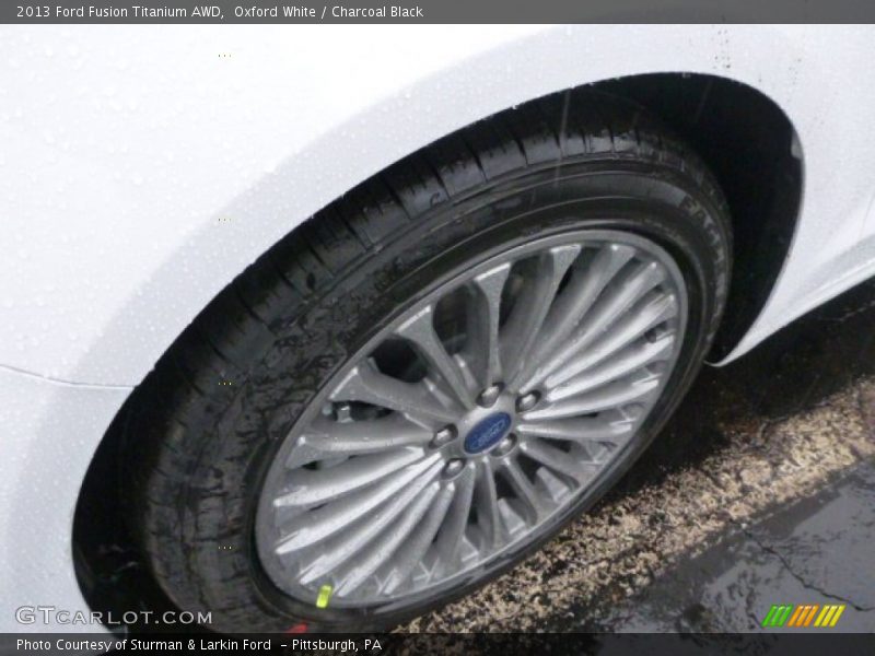  2013 Fusion Titanium AWD Wheel