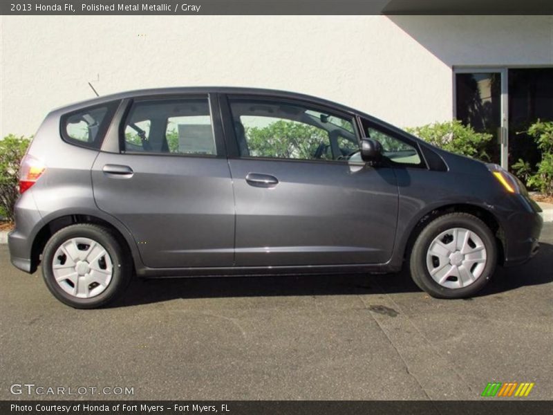 Polished Metal Metallic / Gray 2013 Honda Fit