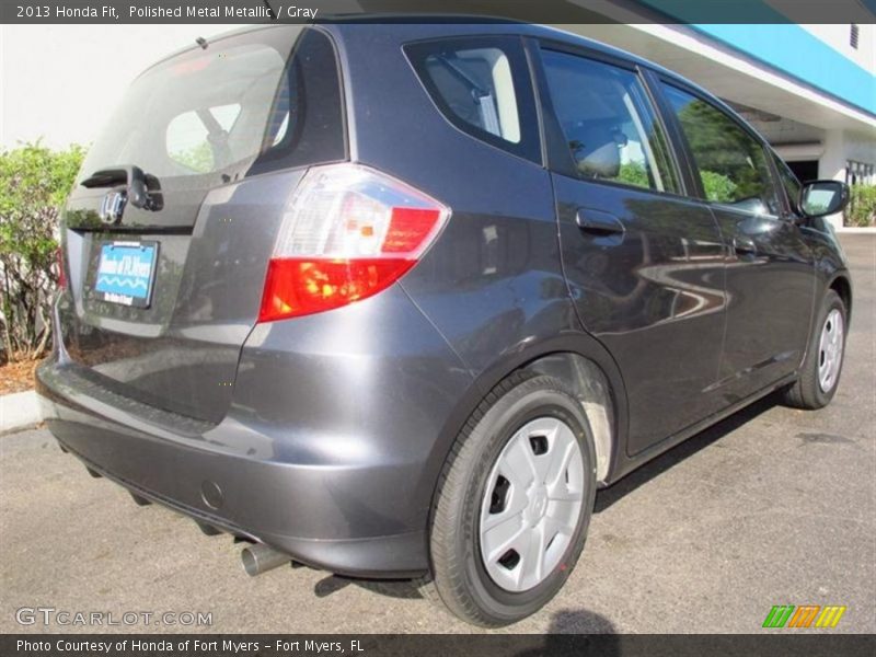 Polished Metal Metallic / Gray 2013 Honda Fit
