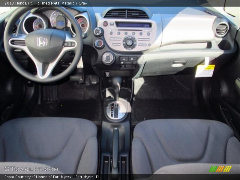 Polished Metal Metallic / Gray 2013 Honda Fit