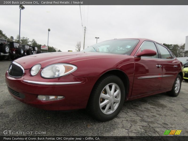 Cardinal Red Metallic / Neutral 2006 Buick LaCrosse CXL