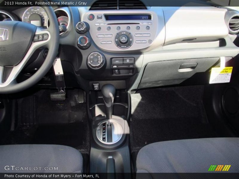 Polished Metal Metallic / Gray 2013 Honda Fit