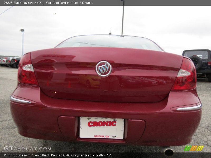 Cardinal Red Metallic / Neutral 2006 Buick LaCrosse CXL