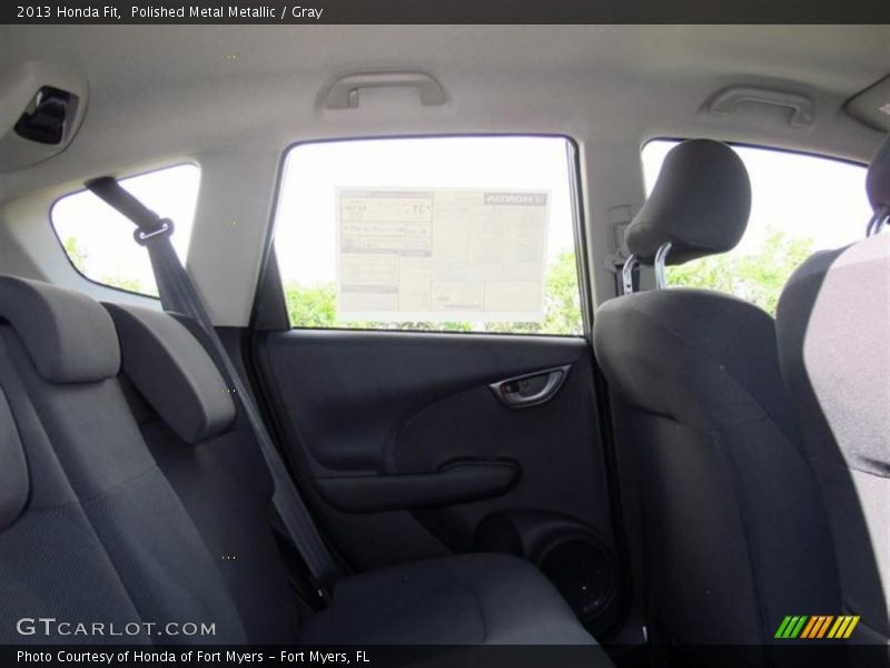 Polished Metal Metallic / Gray 2013 Honda Fit