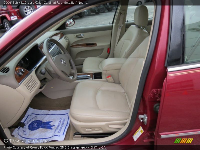 Cardinal Red Metallic / Neutral 2006 Buick LaCrosse CXL