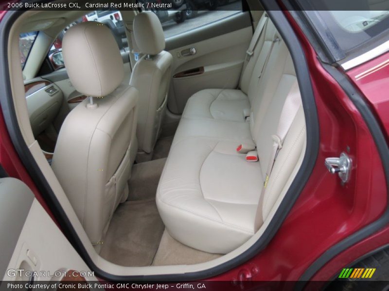 Cardinal Red Metallic / Neutral 2006 Buick LaCrosse CXL