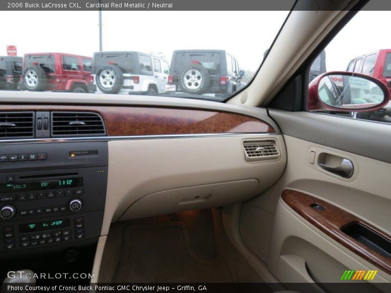 Cardinal Red Metallic / Neutral 2006 Buick LaCrosse CXL