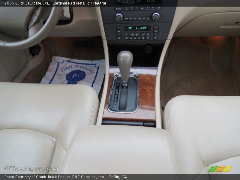 Cardinal Red Metallic / Neutral 2006 Buick LaCrosse CXL