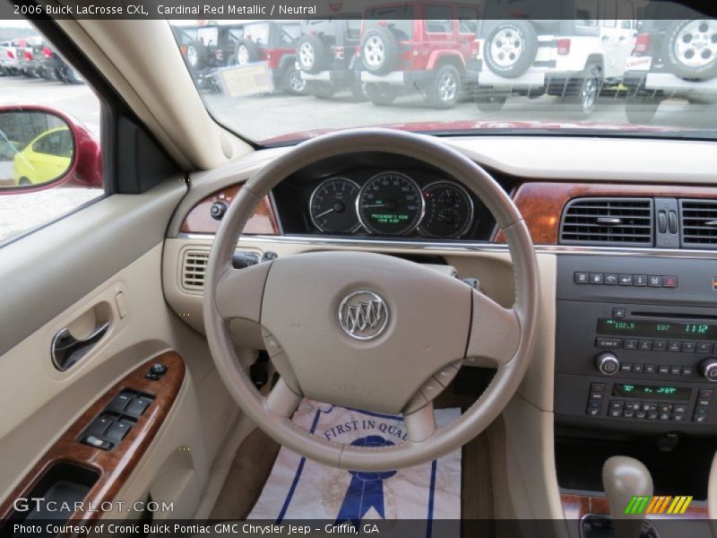 Cardinal Red Metallic / Neutral 2006 Buick LaCrosse CXL