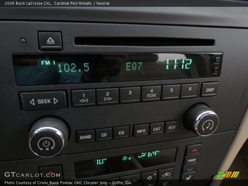 Cardinal Red Metallic / Neutral 2006 Buick LaCrosse CXL