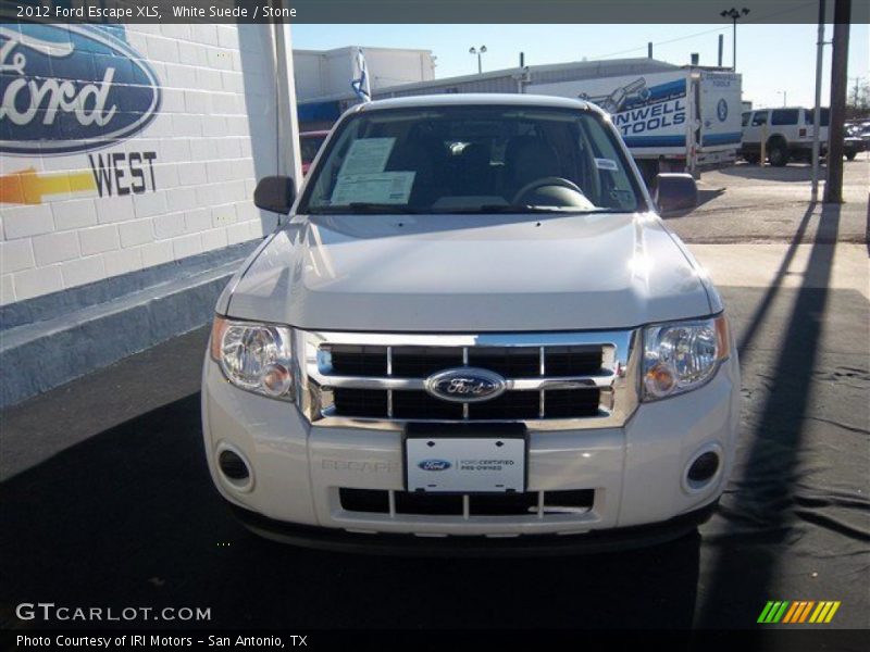 White Suede / Stone 2012 Ford Escape XLS