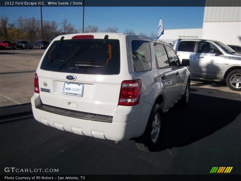 White Suede / Stone 2012 Ford Escape XLS