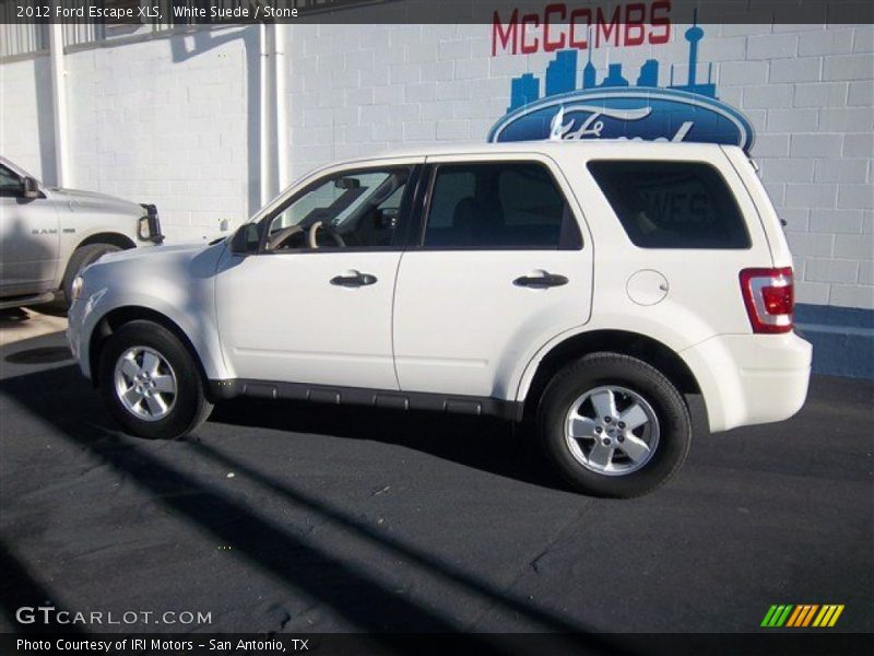 White Suede / Stone 2012 Ford Escape XLS