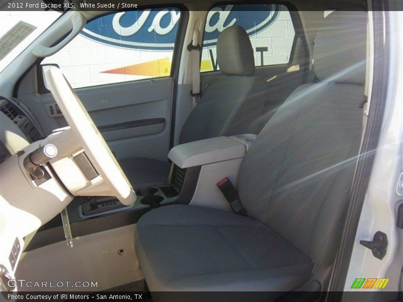 White Suede / Stone 2012 Ford Escape XLS