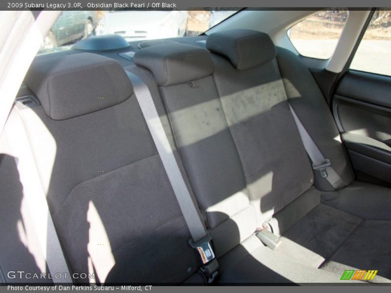 Obsidian Black Pearl / Off Black 2009 Subaru Legacy 3.0R