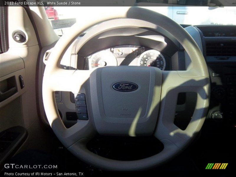 White Suede / Stone 2012 Ford Escape XLS