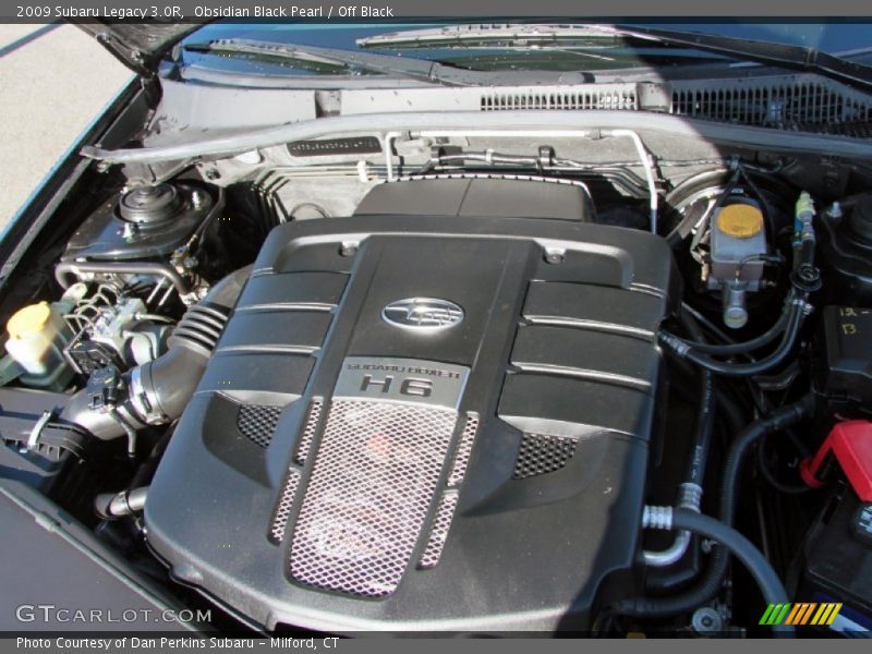 Obsidian Black Pearl / Off Black 2009 Subaru Legacy 3.0R