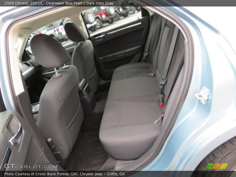 Clearwater Blue Pearl / Dark Slate Gray 2009 Chrysler 300 LX