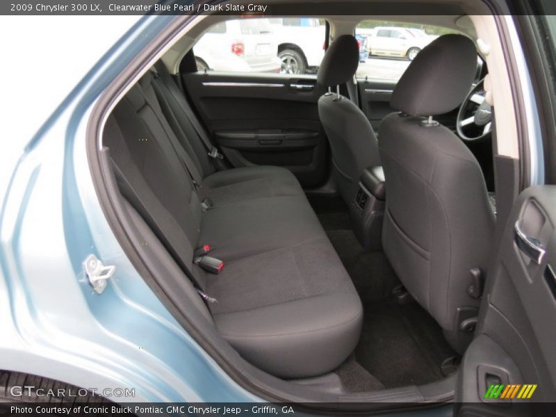 Clearwater Blue Pearl / Dark Slate Gray 2009 Chrysler 300 LX