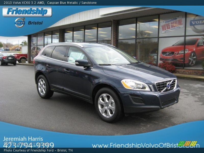 Caspian Blue Metallic / Sandstone 2013 Volvo XC60 3.2 AWD