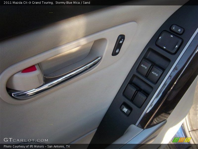 Stormy Blue Mica / Sand 2011 Mazda CX-9 Grand Touring
