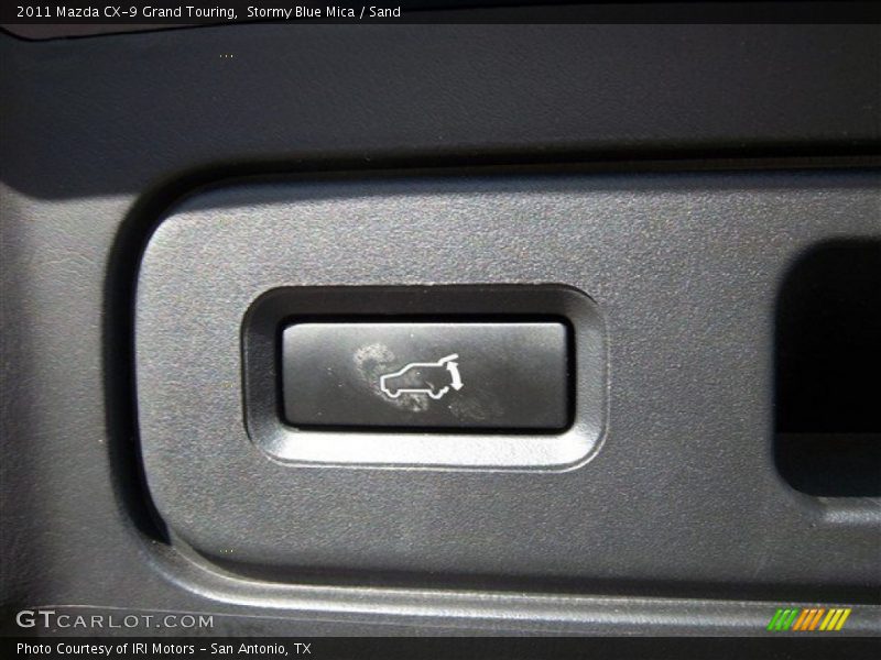 Stormy Blue Mica / Sand 2011 Mazda CX-9 Grand Touring