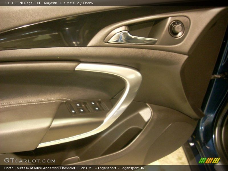 Majestic Blue Metallic / Ebony 2011 Buick Regal CXL