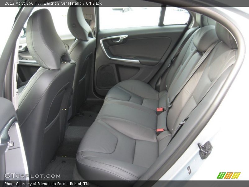 Electric Silver Metallic / Off Black 2013 Volvo S60 T5