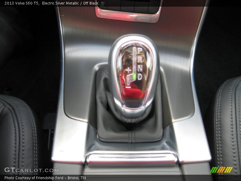 Electric Silver Metallic / Off Black 2013 Volvo S60 T5