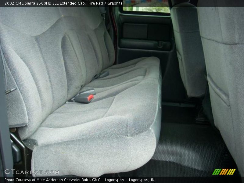 Fire Red / Graphite 2002 GMC Sierra 2500HD SLE Extended Cab
