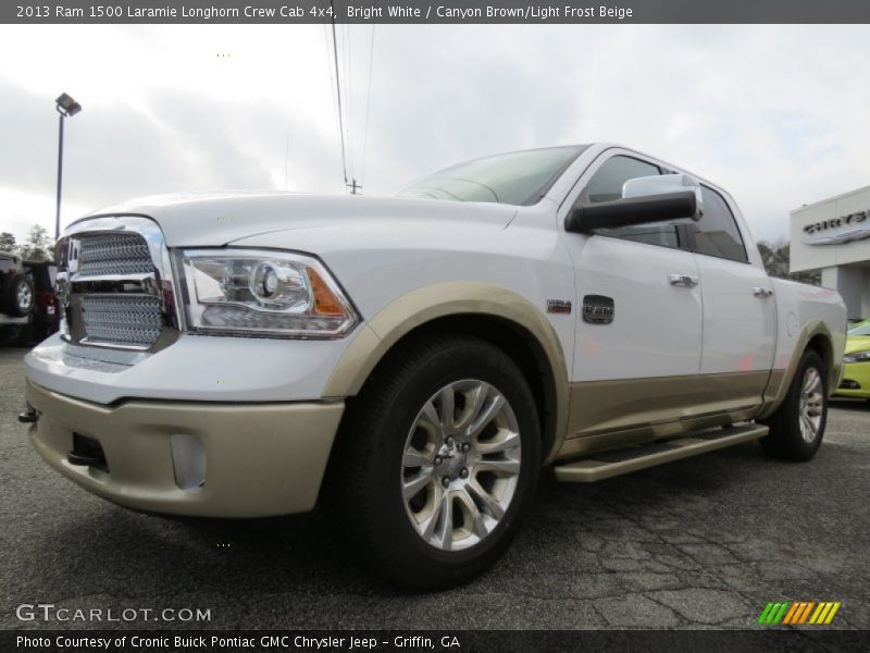 Front 3/4 View of 2013 1500 Laramie Longhorn Crew Cab 4x4