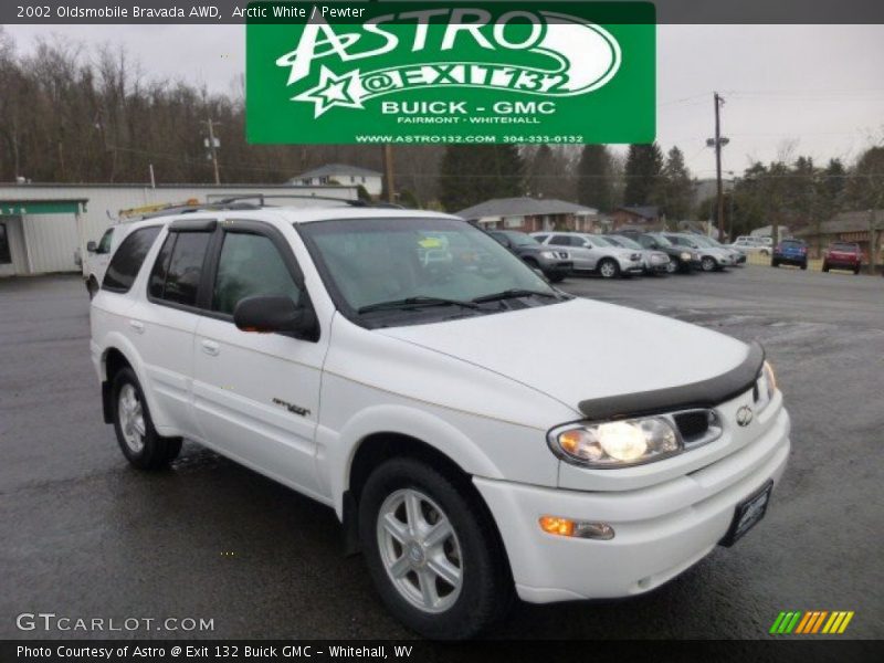 Arctic White / Pewter 2002 Oldsmobile Bravada AWD