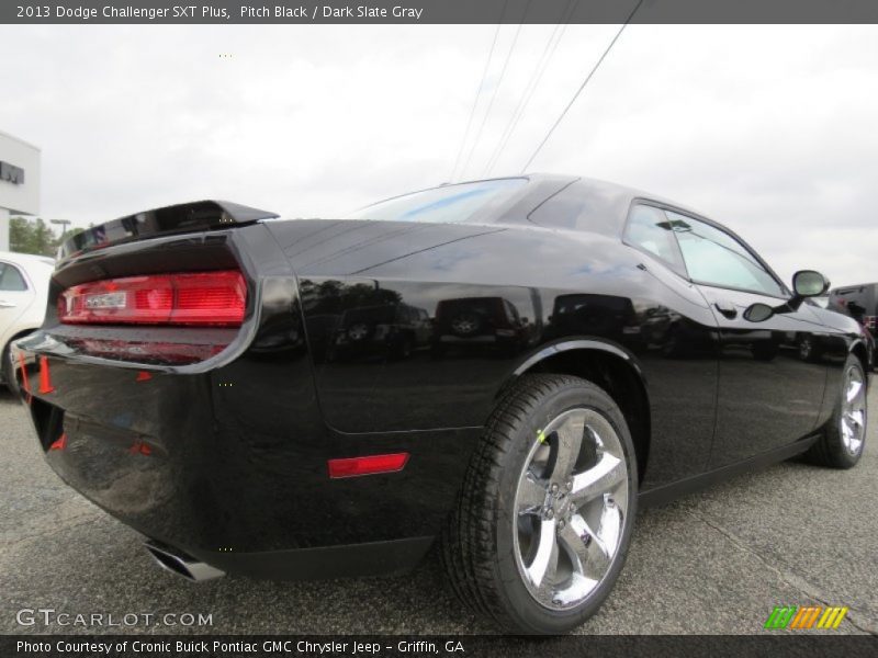 Pitch Black / Dark Slate Gray 2013 Dodge Challenger SXT Plus