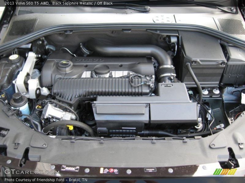  2013 S60 T5 AWD Engine - 2.5 Liter Turbocharged DOHC 20-Valve VVT Inline 5 Cylinder