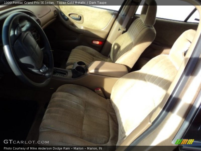  1999 Grand Prix SE Sedan Dark Taupe Interior
