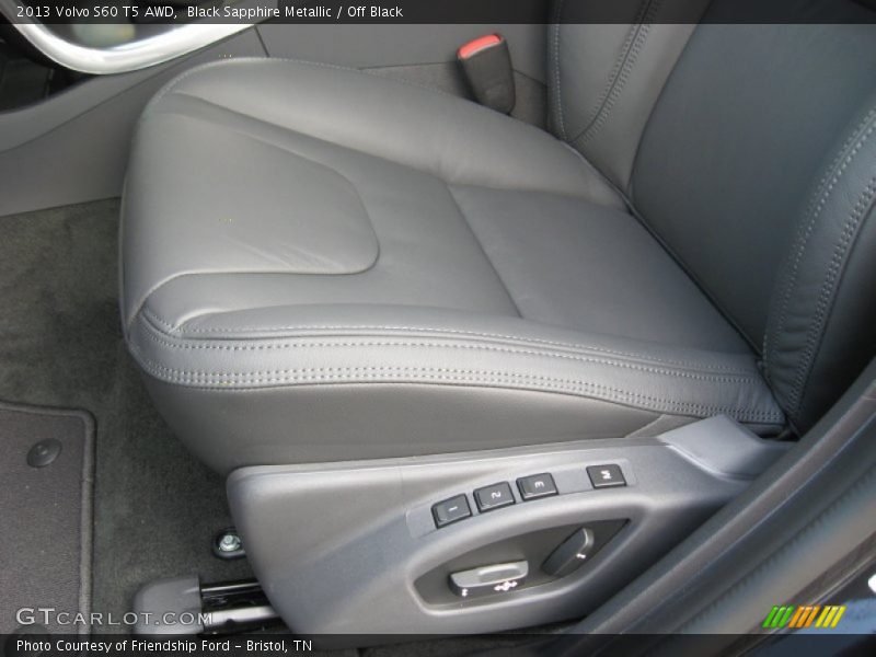 Front Seat of 2013 S60 T5 AWD