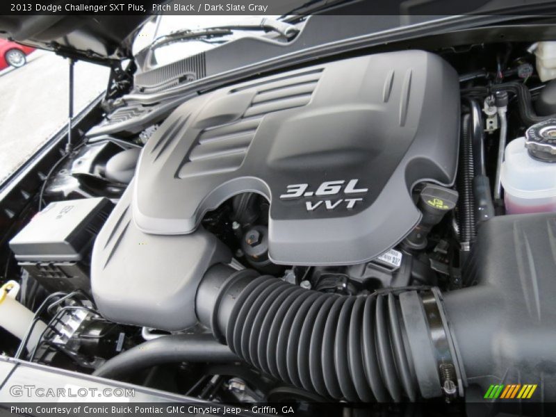 Pitch Black / Dark Slate Gray 2013 Dodge Challenger SXT Plus