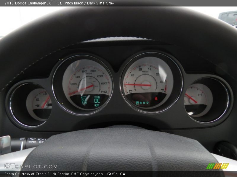 Pitch Black / Dark Slate Gray 2013 Dodge Challenger SXT Plus