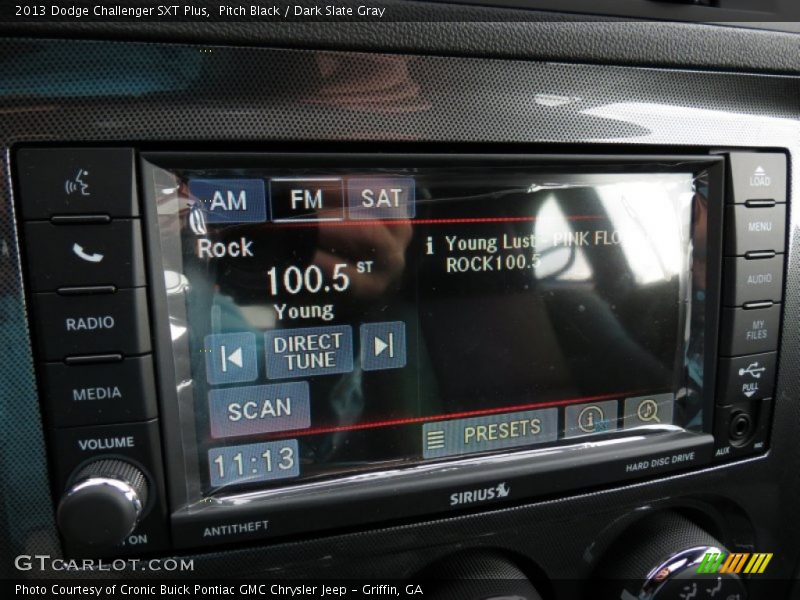 Pitch Black / Dark Slate Gray 2013 Dodge Challenger SXT Plus