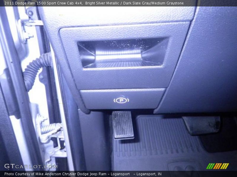 Bright Silver Metallic / Dark Slate Gray/Medium Graystone 2011 Dodge Ram 1500 Sport Crew Cab 4x4