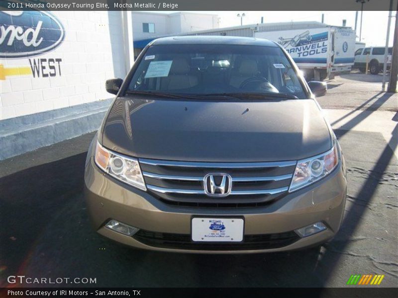 Mocha Metallic / Beige 2011 Honda Odyssey Touring Elite