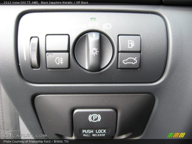 Controls of 2013 S60 T5 AWD