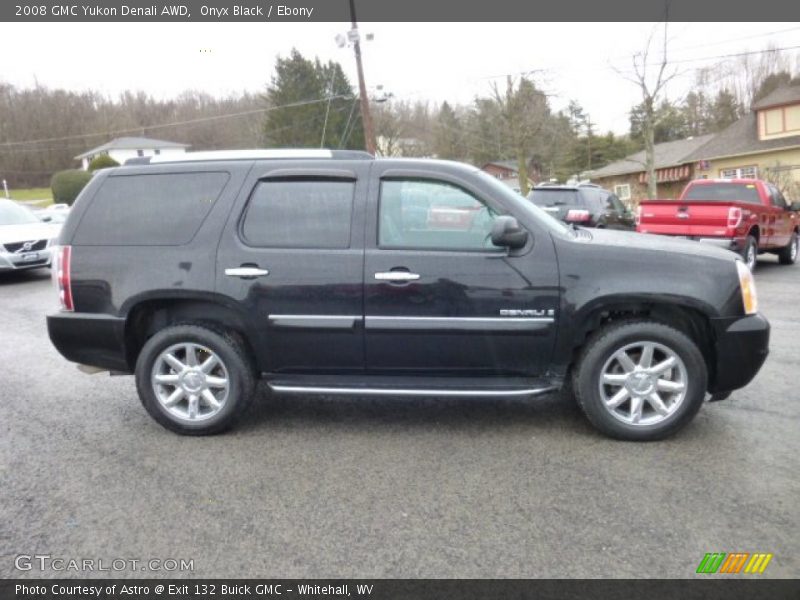 Onyx Black / Ebony 2008 GMC Yukon Denali AWD