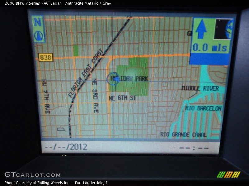 Anthracite Metallic / Grey 2000 BMW 7 Series 740i Sedan