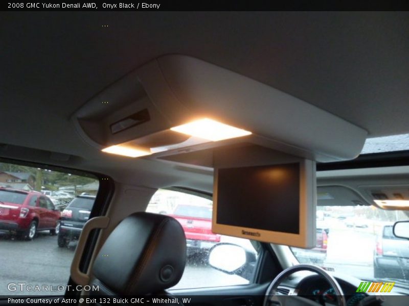 Onyx Black / Ebony 2008 GMC Yukon Denali AWD