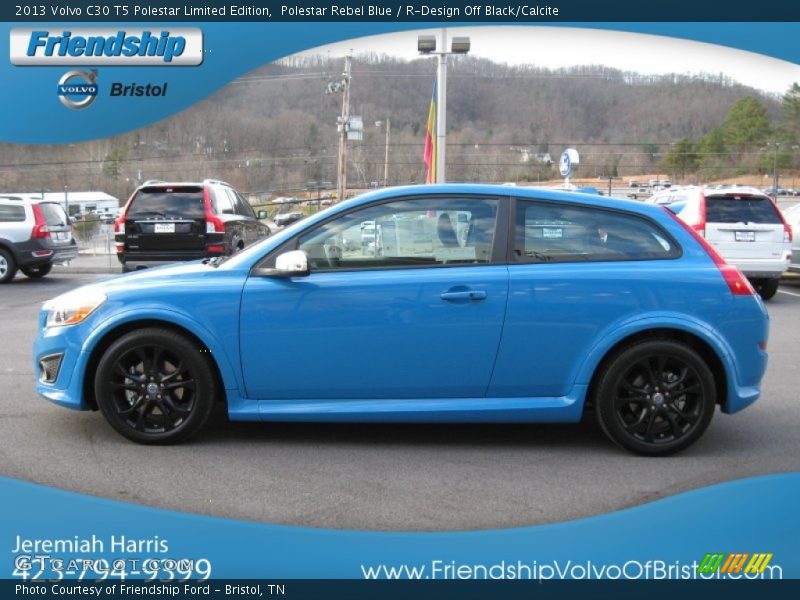 Polestar Rebel Blue / R-Design Off Black/Calcite 2013 Volvo C30 T5 Polestar Limited Edition