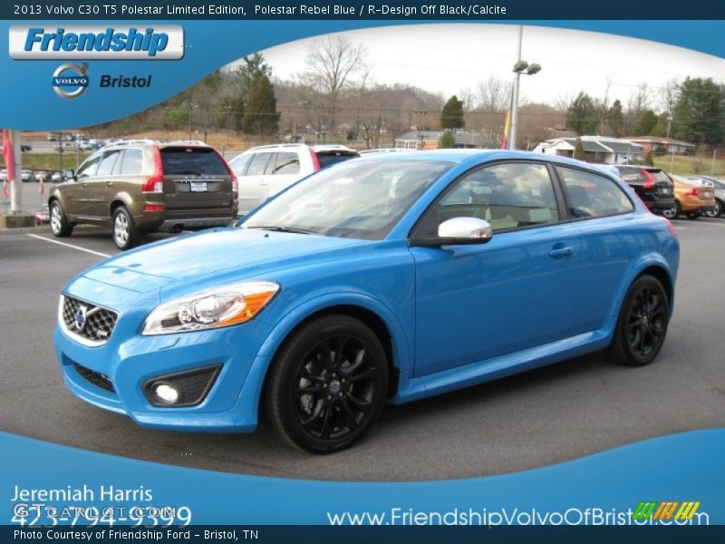 Polestar Rebel Blue / R-Design Off Black/Calcite 2013 Volvo C30 T5 Polestar Limited Edition