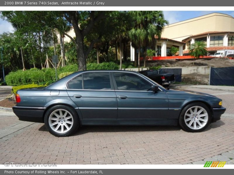  2000 7 Series 740i Sedan Anthracite Metallic