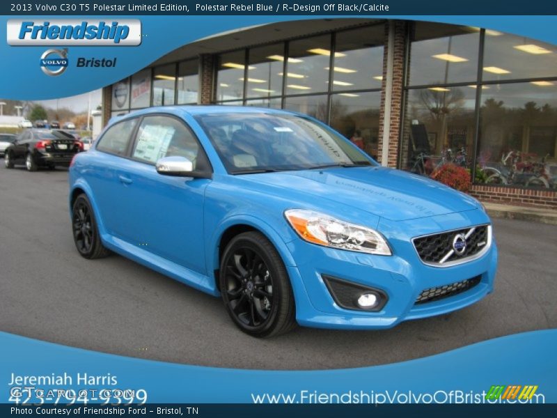 Polestar Rebel Blue / R-Design Off Black/Calcite 2013 Volvo C30 T5 Polestar Limited Edition