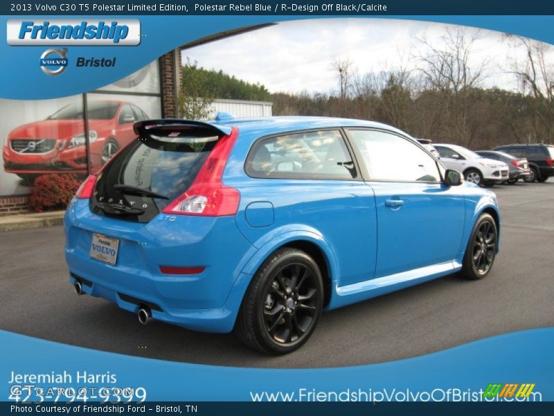 Polestar Rebel Blue / R-Design Off Black/Calcite 2013 Volvo C30 T5 Polestar Limited Edition